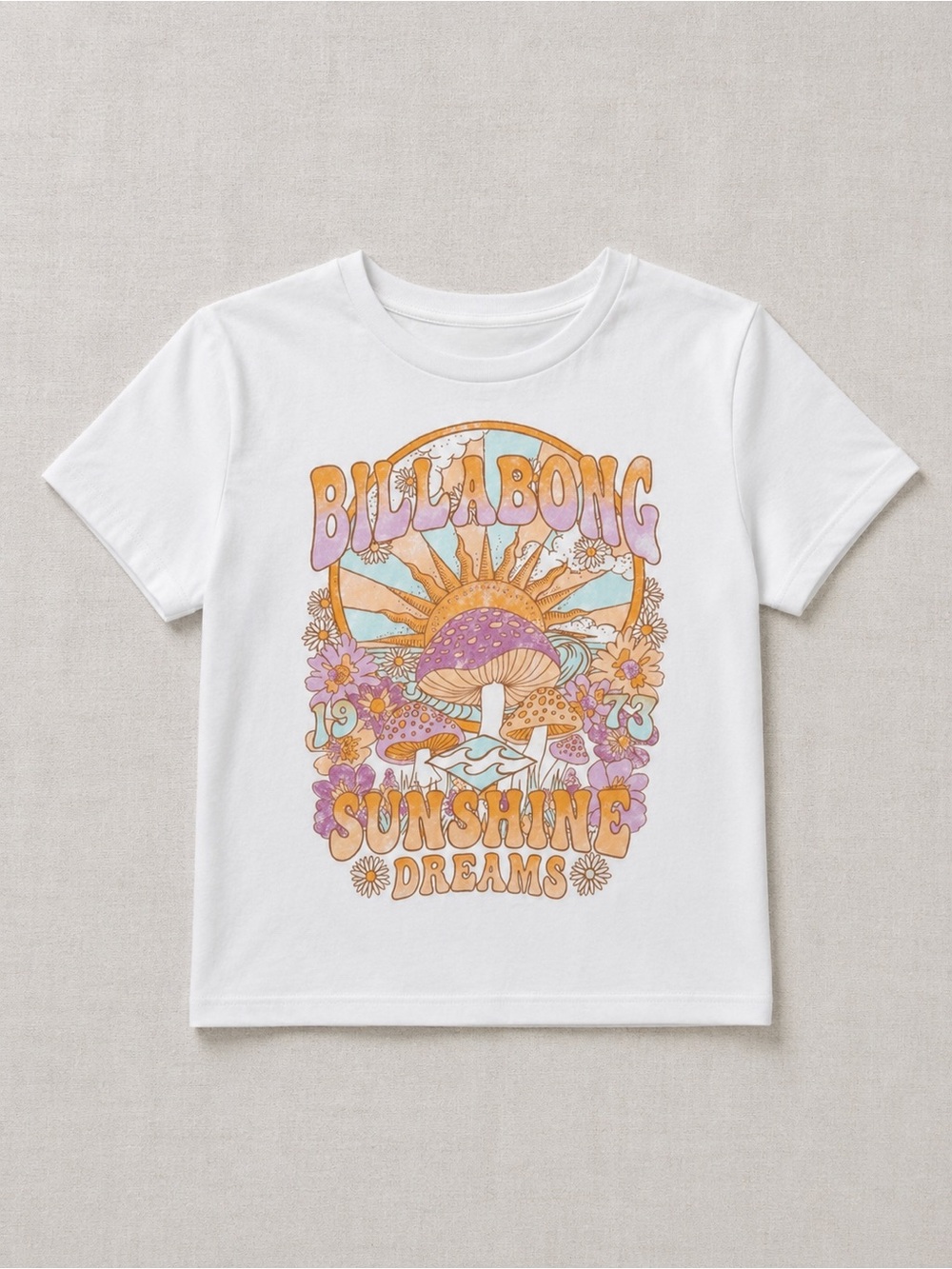 Billabong Dream All Day Cropped T-Shirt